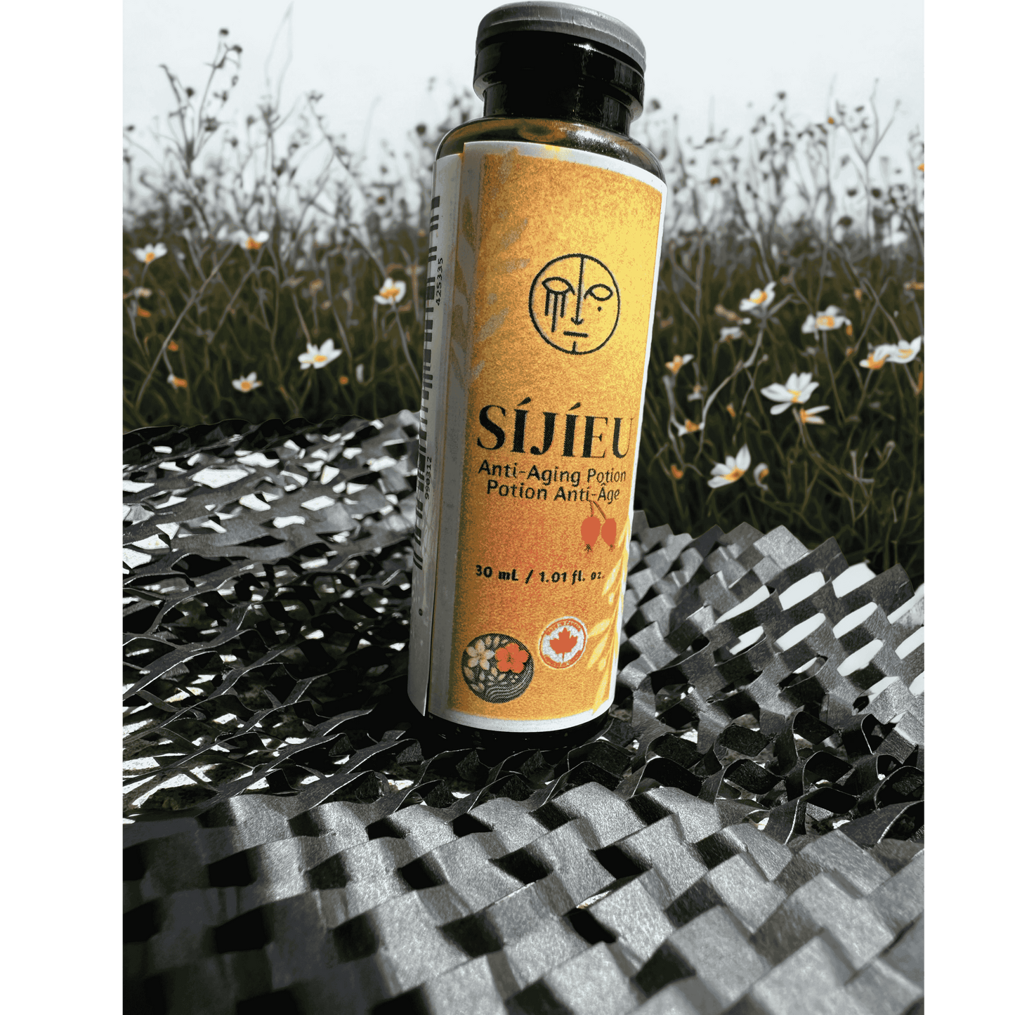 SÍJÍEU Plant-based face serum for hydration and firmness