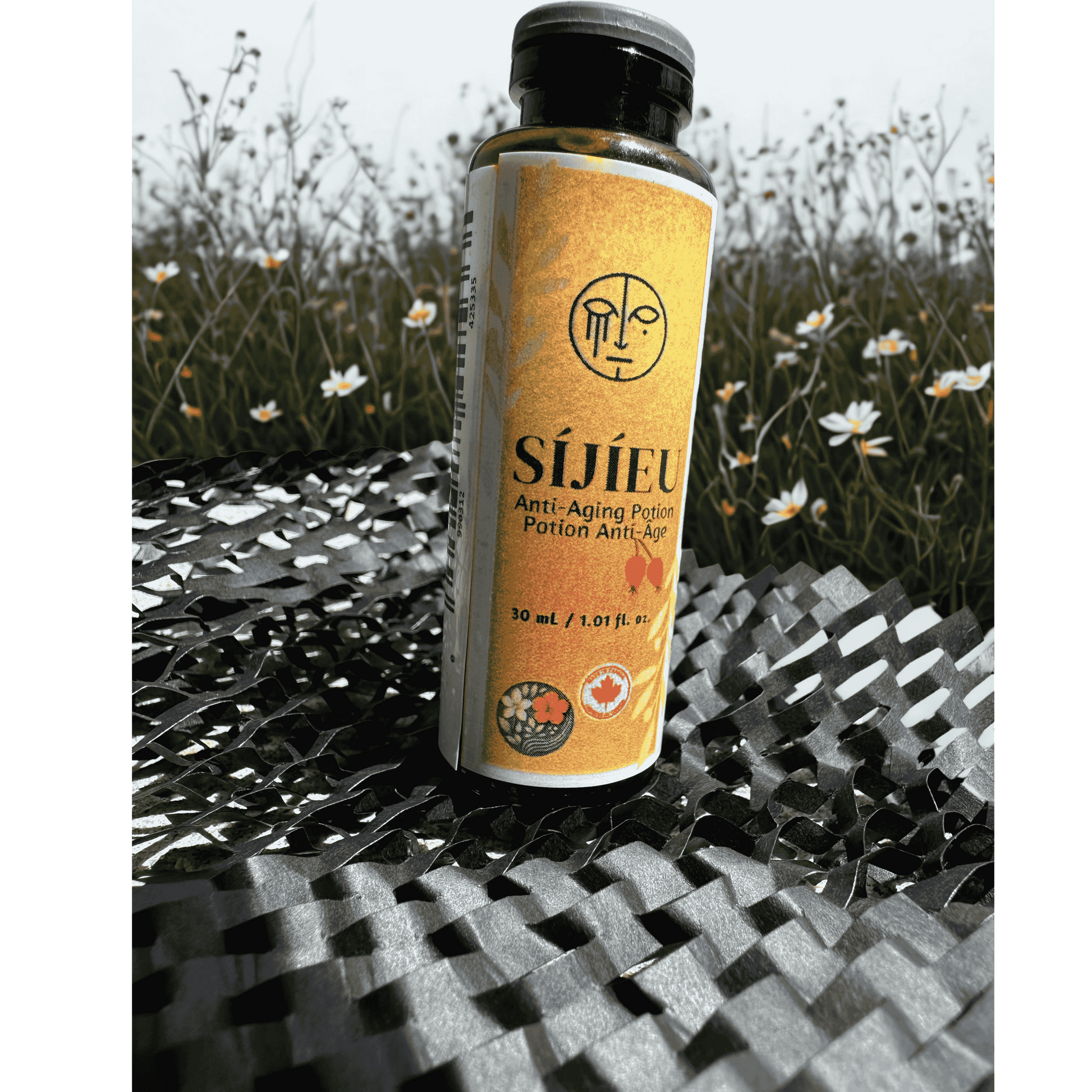 SÍJÍEU  Plant-based face serum for hydration and firmness