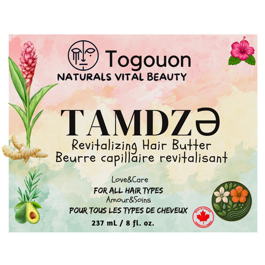 TAMDZƏ revitalizing hair butter for dry curls