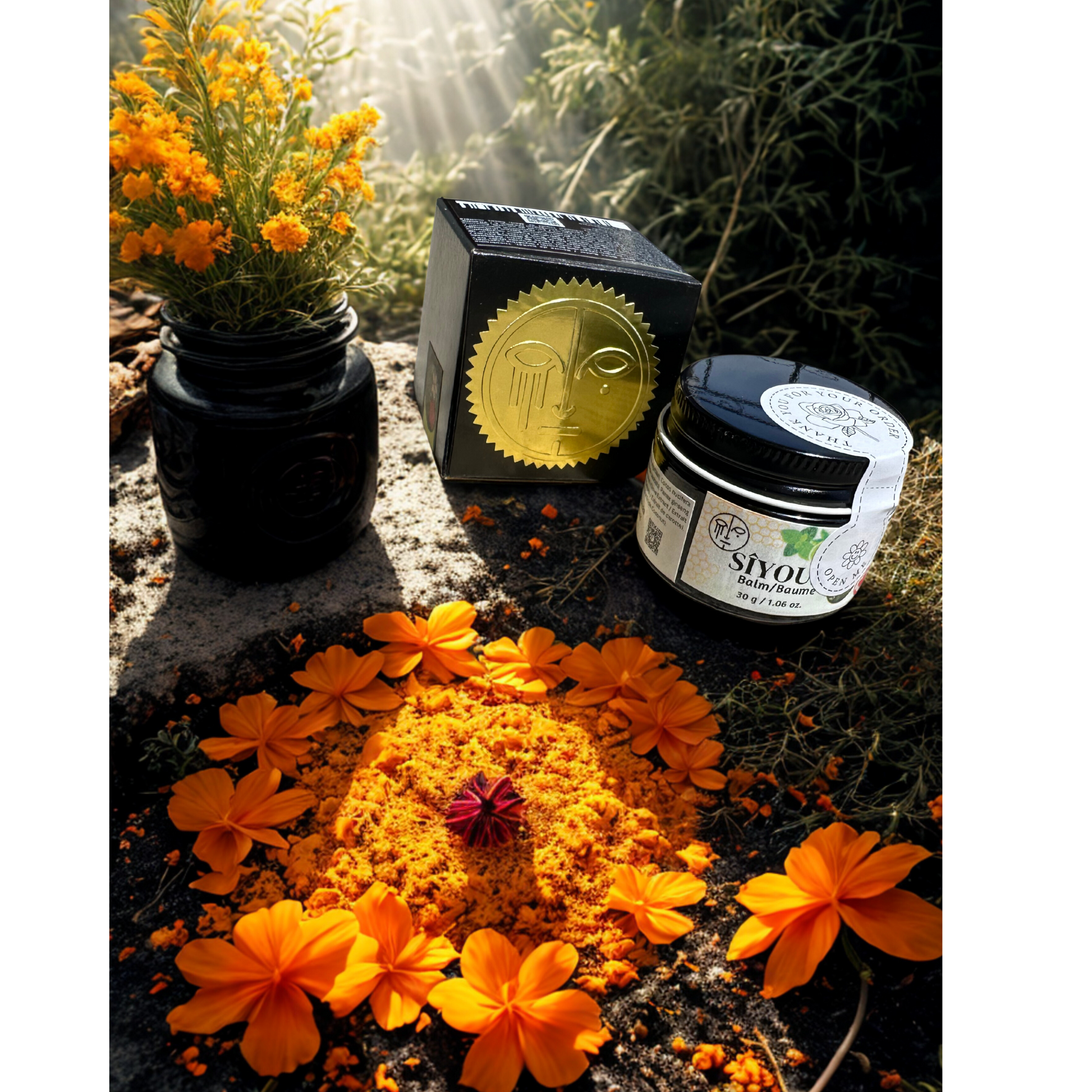 Soothing balm for dry, irritated areas